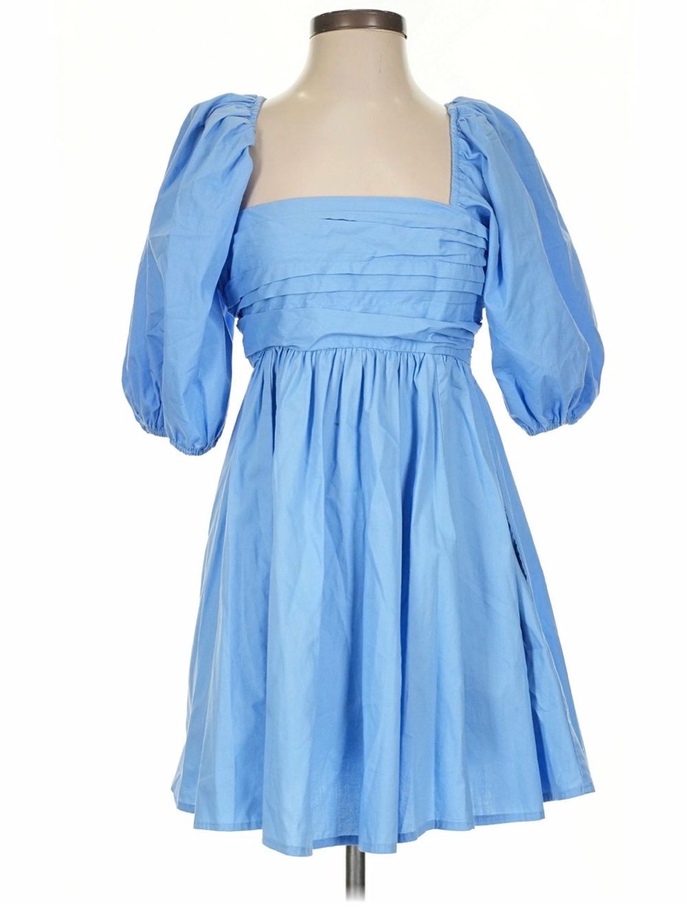 The A&F Emerson Poplin Puff Sleeve Mini Dress